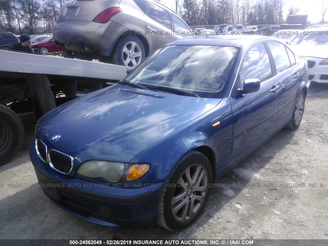 WBAEW53412PG09298 - 2002 BMW 330 XI BLUE photo 2