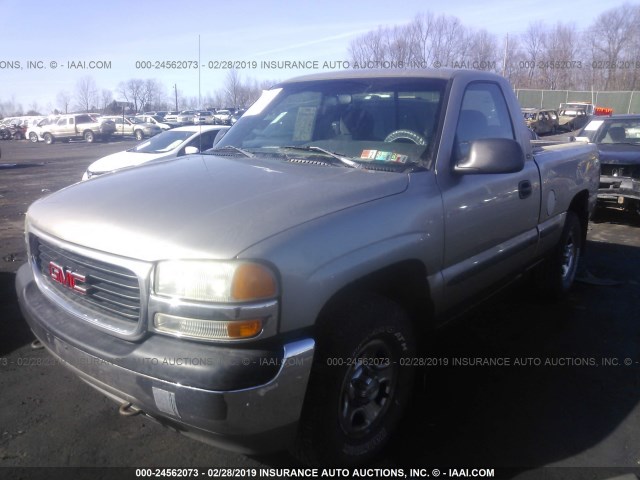 1GTEK14WXXZ534603 - 1999 GMC NEW SIERRA K1500 BEIGE photo 2