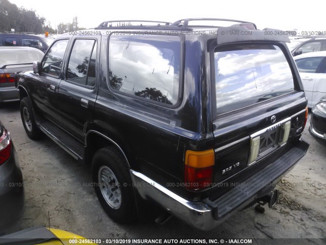 JT3VN29V8S0044207 - 1995 TOYOTA 4RUNNER VN29 SR5 BLACK photo 3