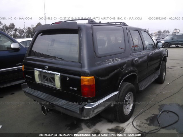 JT3VN29V8S0044207 - 1995 TOYOTA 4RUNNER VN29 SR5 BLACK photo 4