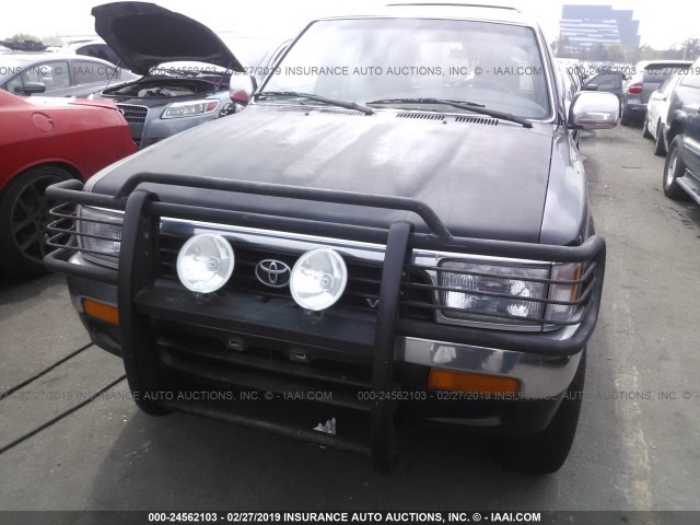 JT3VN29V8S0044207 - 1995 TOYOTA 4RUNNER VN29 SR5 BLACK photo 6