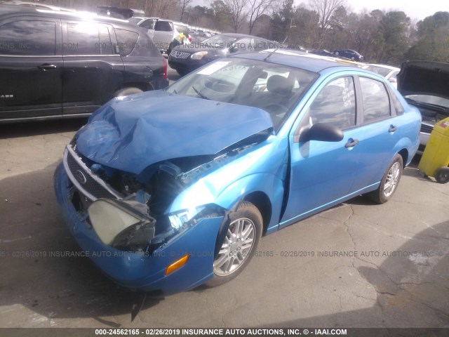 1FAFP34N27W190698 - 2007 FORD FOCUS ZX4/S/SE/SES ლურჯი ფოტო 2