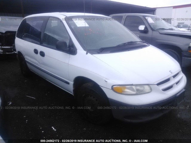 2B4FP25B3YR632906 - 2000 DODGE CARAVAN WHITE photo 1