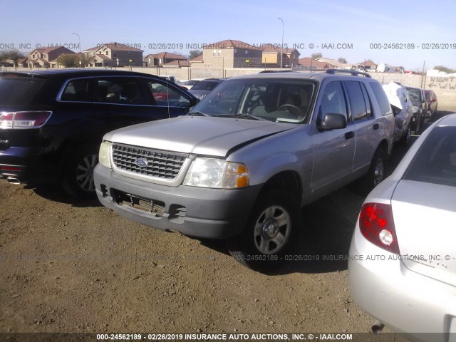 1FMZU72K03ZB18368 - 2003 FORD EXPLORER XLS/XLS SPORT SILVER photo 2