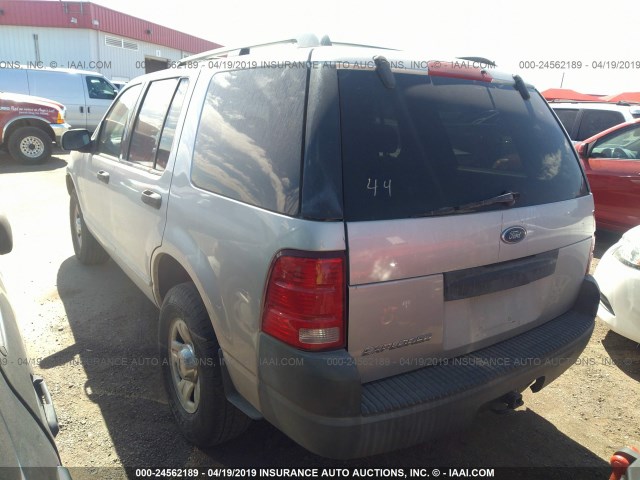 1FMZU72K03ZB18368 - 2003 FORD EXPLORER XLS/XLS SPORT SILVER photo 3