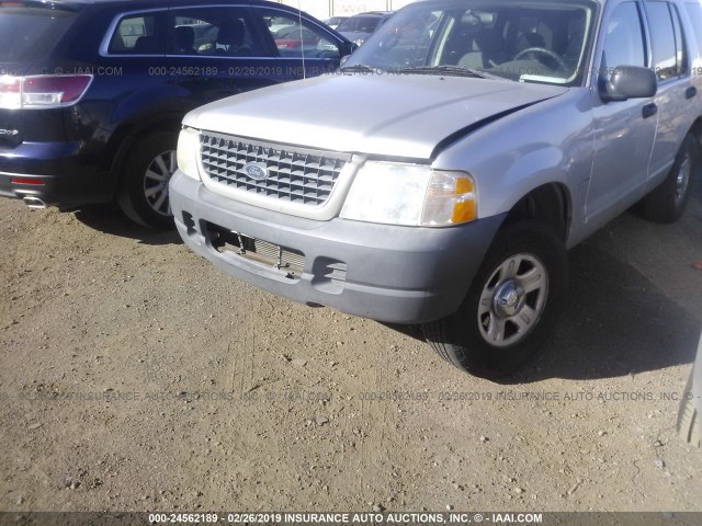 1FMZU72K03ZB18368 - 2003 FORD EXPLORER XLS/XLS SPORT SILVER photo 6