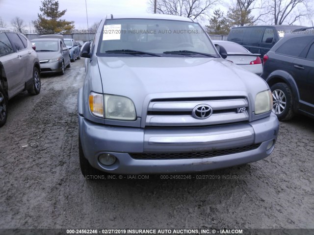 5TBBT44133S382867 - 2003 TOYOTA TUNDRA ACCESS CAB SR5 SILVER photo 6