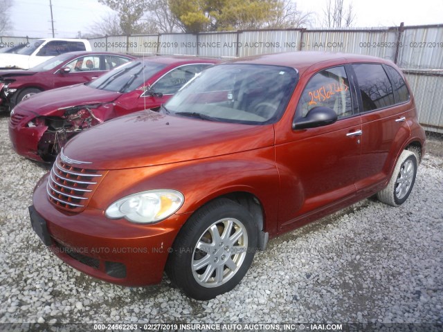 3A4FY58B57T515931 - 2007 CHRYSLER PT CRUISER TOURING ORANGE photo 2