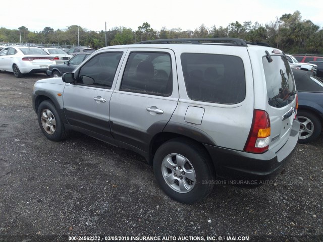 4F2CZ96174KM18654 - 2004 MAZDA TRIBUTE ES 银色 照片 3