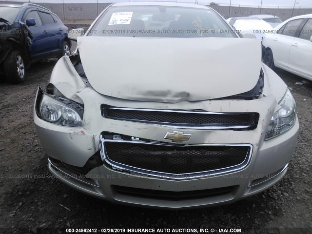 1G1ZC5E08CF344612 - 2012 CHEVROLET MALIBU 1LT თაფლისფერი ფოტო 6