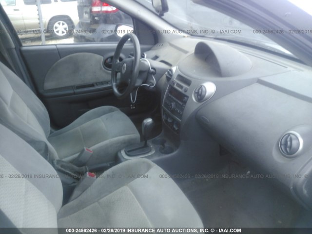 1G8AL55F46Z126186 - 2006 SATURN ION LEVEL 3 SILVER photo 5