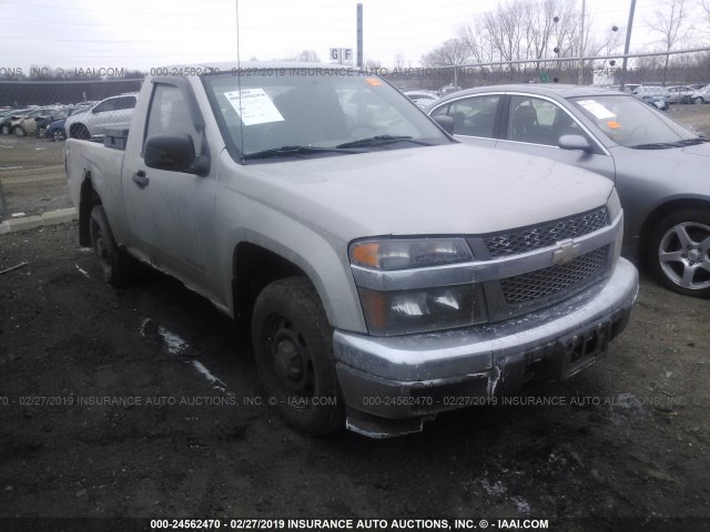 1GCCS148658187184 - 2005 CHEVROLET COLORADO TAN photo 1