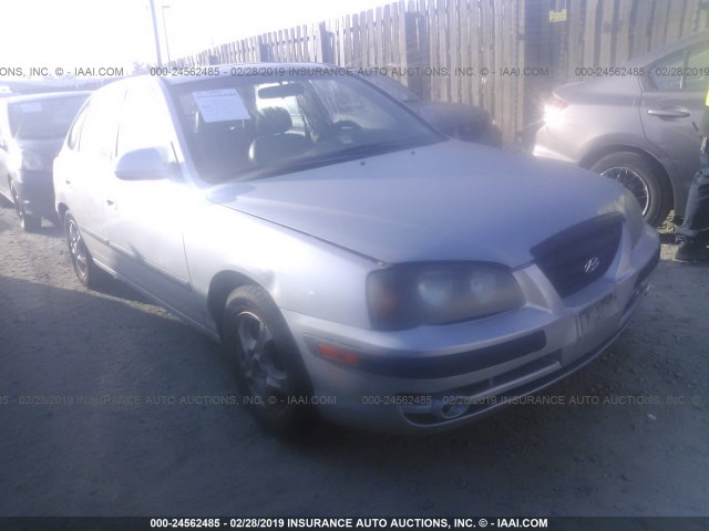 KMHDN56D74U113531 - 2004 HYUNDAI ELANTRA GLS/GT SILVER photo 1