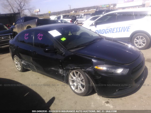 1C3CDFBA6DD287924 - 2013 DODGE DART SXT BLACK photo 1