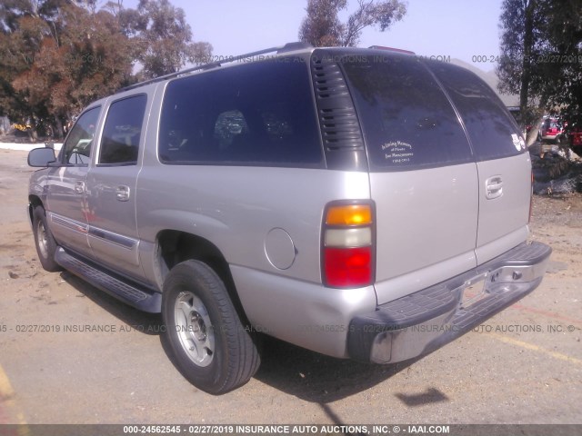 3GKEC16T64G213402 - 2004 GMC YUKON XL C1500 SILVER photo 3