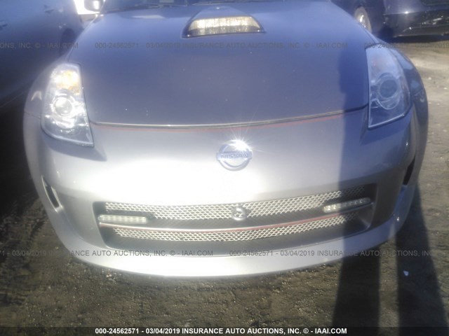 JN1BZ34D67M502742 - 2007 NISSAN 350Z COUPE SILVER photo 6