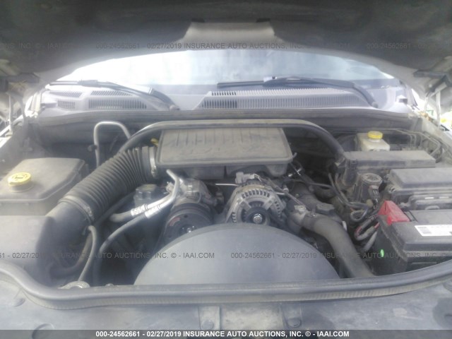 1J8HH48K17C646030 - 2007 JEEP COMMANDER SILVER photo 10