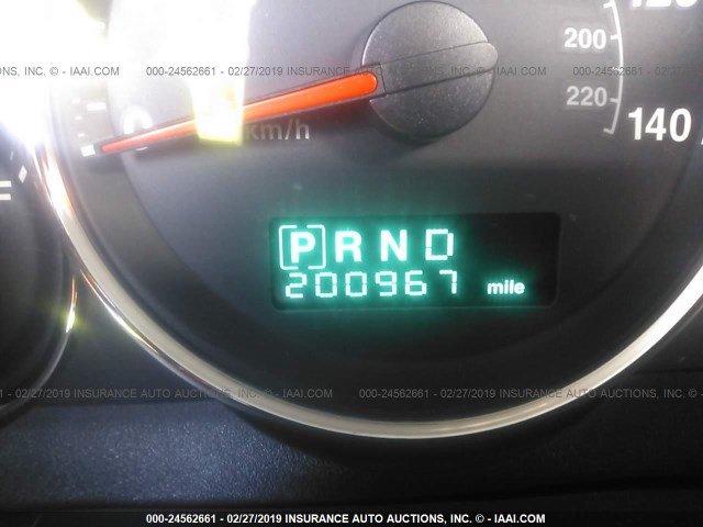 1J8HH48K17C646030 - 2007 JEEP COMMANDER SILVER photo 7