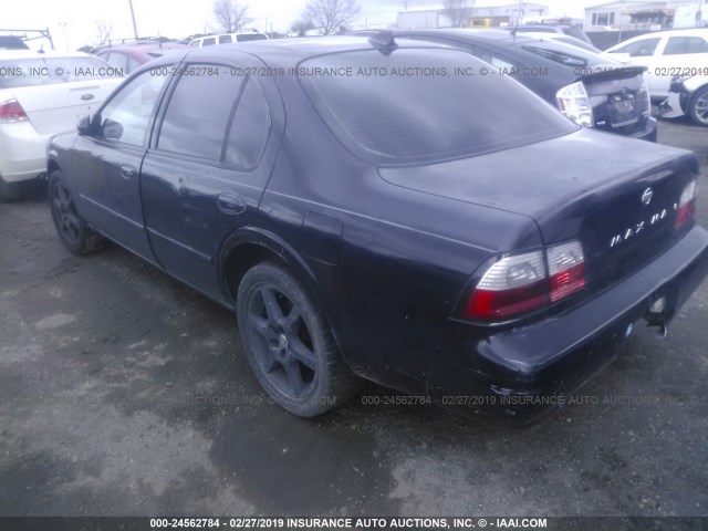 JN1CA21D8TT186478 - 1996 NISSAN MAXIMA GLE/GXE/SE BLACK photo 3