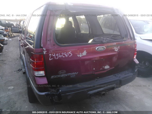 1FMFU16LX4LA25140 - 2004 FORD EXPEDITION XLT RED photo 6
