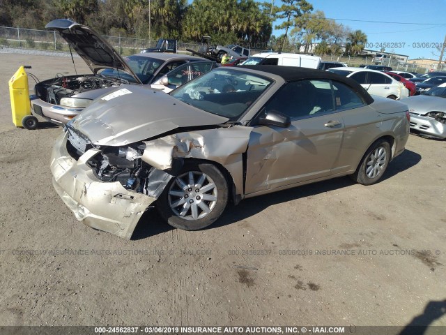 1C3BC4EB9AN139859 - 2010 CHRYSLER SEBRING LX GOLD photo 2