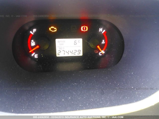 2T1KU40E39C047087 - 2009 TOYOTA COROLLA MATRIX  BLACK photo 7