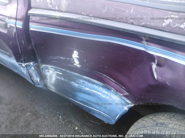 1FTCR10U8PTA48074 - 1993 FORD RANGER PURPLE photo 6