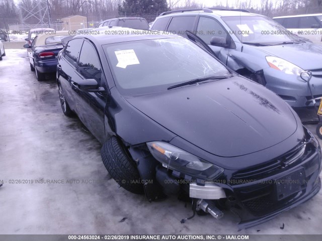 1C3CDFBB7ED920554 - 2014 DODGE DART SXT BLACK photo 1