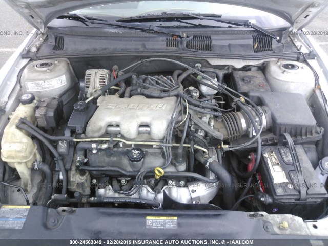 1G2NF52E94C223656 - 2004 PONTIAC GRAND AM SE1 SILVER photo 10