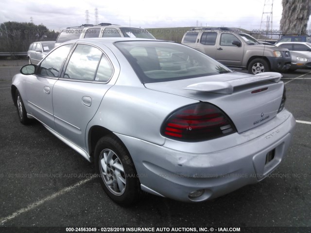 1G2NF52E94C223656 - 2004 PONTIAC GRAND AM SE1 SILVER photo 3