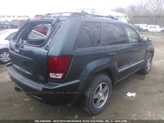 1J4HR48N75C686165 - 2005 JEEP GRAND CHEROKEE LAREDO/COLUMBIA/FREEDOM 绿色 照片 4