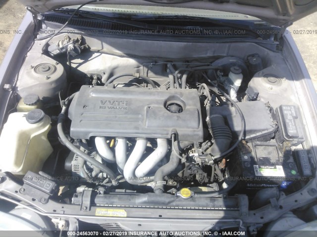 1NXBR12E7YZ374103 - 2000 TOYOTA COROLLA VE/CE/LE 香槟色 照片 10