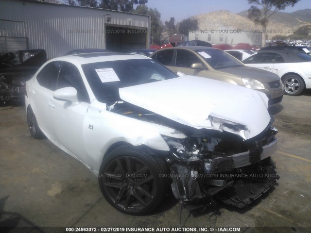 JTHBA1D29J5071630 - 2018 LEXUS IS 300 WHITE photo 1