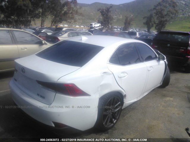 JTHBA1D29J5071630 - 2018 LEXUS IS 300 WHITE photo 4