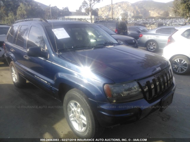 1J4GX48S64C132377 - 2004 JEEP GRAND CHEROKEE LAREDO/COLUMBIA/FREEDOM 蓝色 照片 1