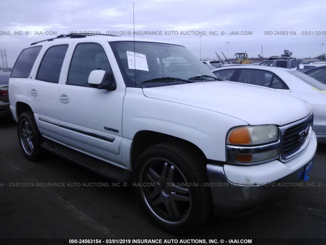 1GKEC13TX4R226996 - 2004 GMC YUKON WHITE photo 1