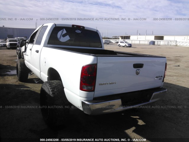 3D7KS28C25G711592 - 2005 DODGE RAM 2500 ST/SLT 白色 照片 3