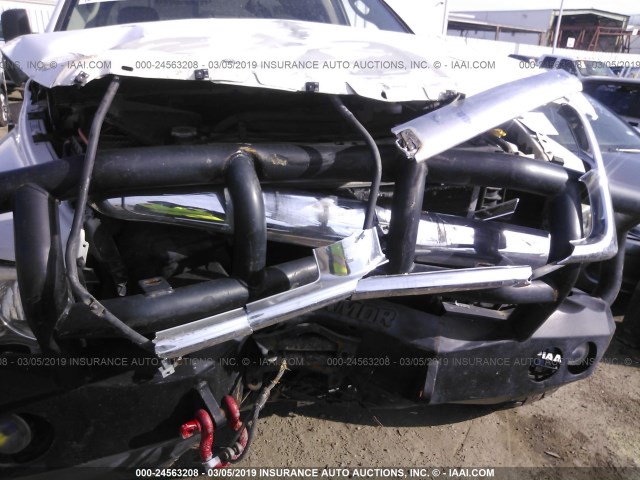 3D7KS28C25G711592 - 2005 DODGE RAM 2500 ST/SLT 白色 照片 6