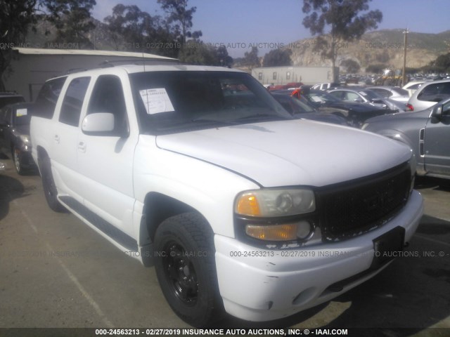 1GKFK66U02J274995 - 2002 GMC DENALI XL K1500 WHITE photo 1