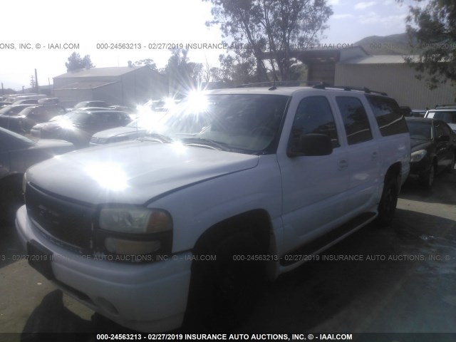 1GKFK66U02J274995 - 2002 GMC DENALI XL K1500 WHITE photo 2