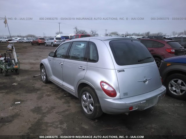 3A4FY58B86T337446 - 2006 CHRYSLER PT CRUISER TOURING SILVER photo 3