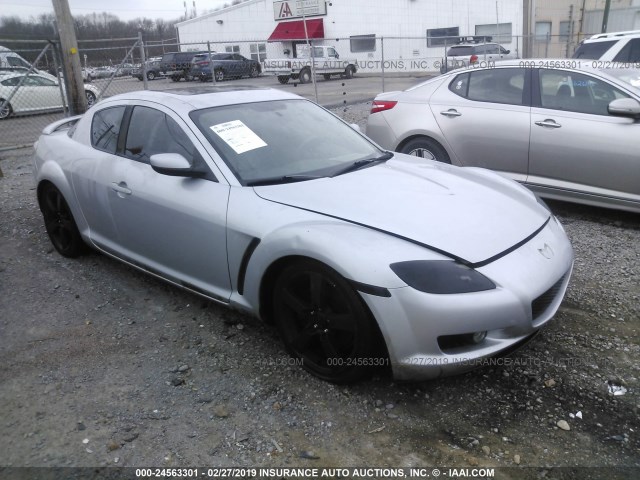 JM1FE173640118769 - 2004 MAZDA RX8 SILVER photo 1