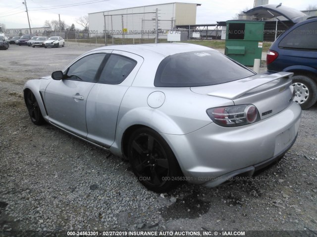 JM1FE173640118769 - 2004 MAZDA RX8 SILVER photo 3