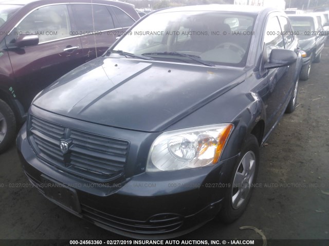 1B3HB28B77D136063 - 2007 DODGE CALIBER BLUE photo 1