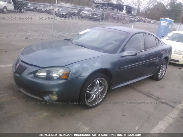 2G2WP552361152627 - 2006 PONTIAC GRAND PRIX BLUE photo 2