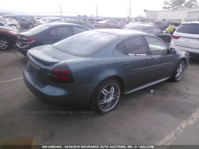 2G2WP552361152627 - 2006 PONTIAC GRAND PRIX BLUE photo 4