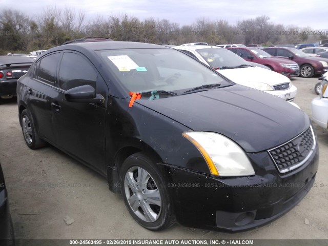 3N1AB61E18L606839 - 2008 NISSAN SENTRA 2.0/2.0S/2.0SL BLACK photo 1