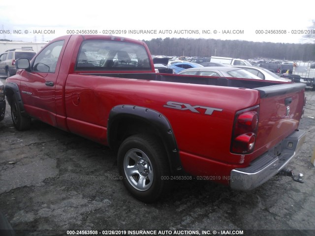 1D7HA16K07J540084 - 2007 DODGE RAM 1500 ST RED photo 3