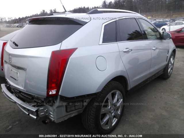 3GYFNEEY1BS557397 - 2011 CADILLAC SRX PERFORMANCE COLLECTION SILVER photo 4