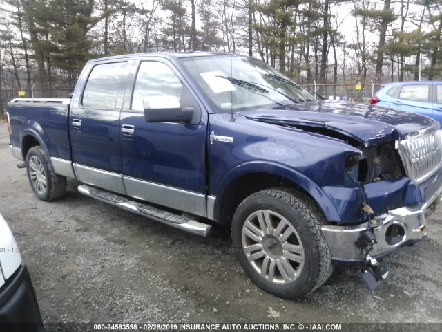 5LTPW18527FJ11463 - 2007 LINCOLN MARK LT BLUE photo 1